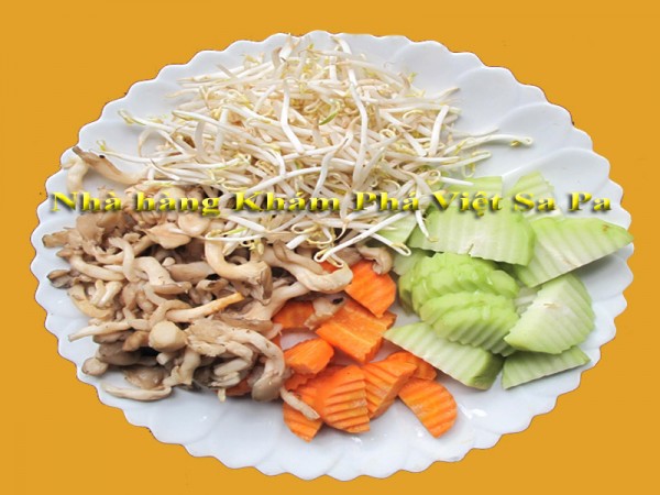 Thực đơn dành cho khách đoàn