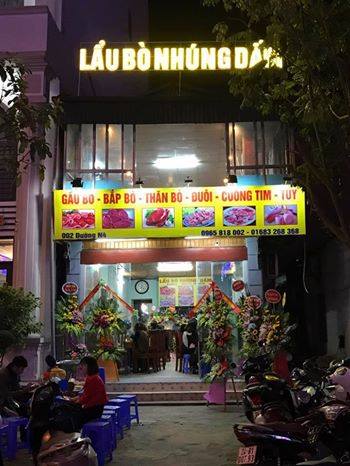 Lẩu Bò Nhúng Dấm