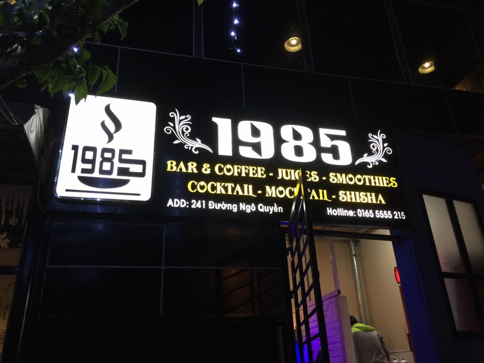 1985 Coffee: Quán cà phê dành cho giới trẻ 