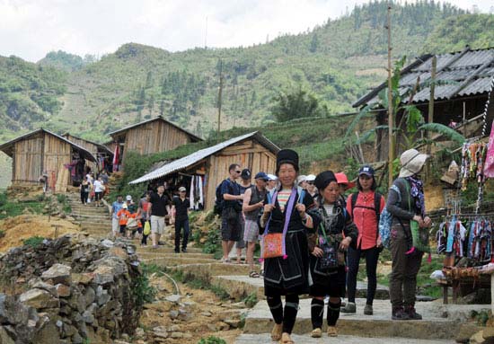 Hơn 20.000 du khách đến Sa Pa trong dịp Tết Dương lịch 2013