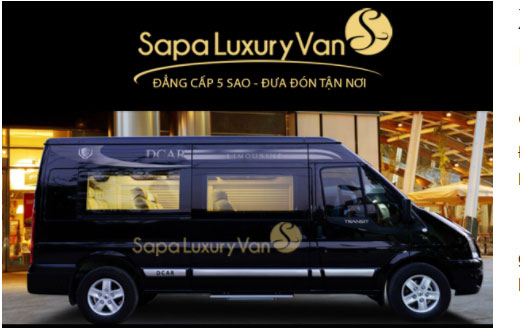 Trải nghiệm đẳng cấp xe sang cùng Limousine Sapa Luxury Van   Hà Nôi - Lào Cai