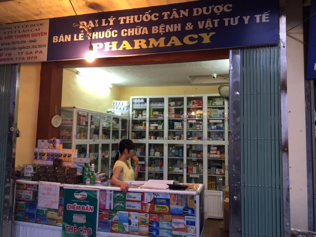 Hiệu thuốc tây Sa pa