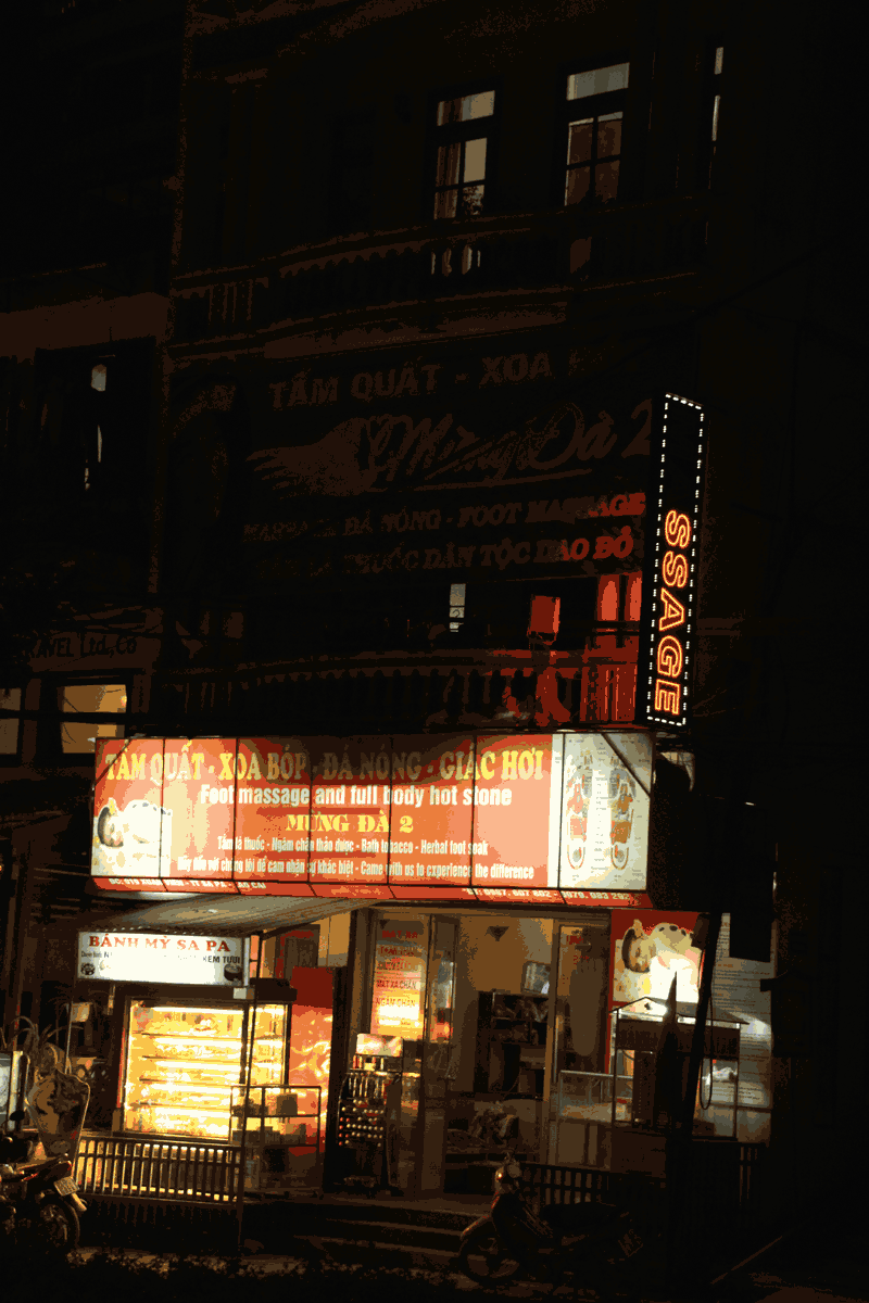 Massage chân Mừng Đà