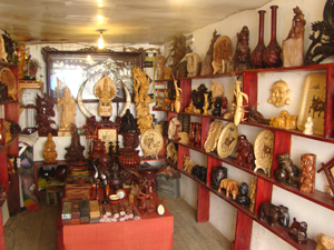 Woodcarving shop 